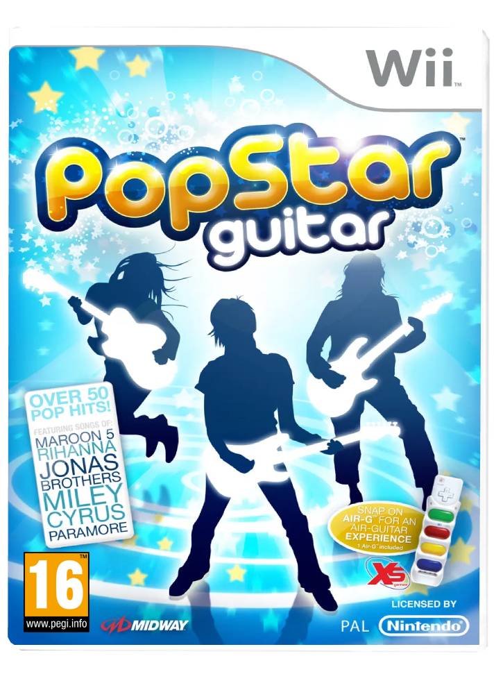 PopStar Guitar Нинтендо Wii