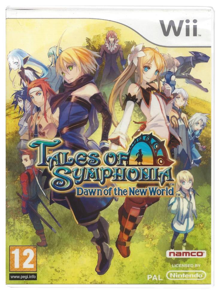 Tales of Symphonia Dawn of the New World Нинтендо Wii