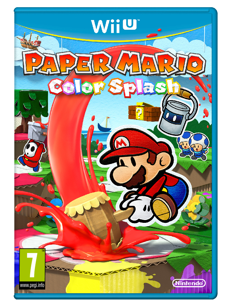 Paper Mario Color Splash Нинтендо Wii-U