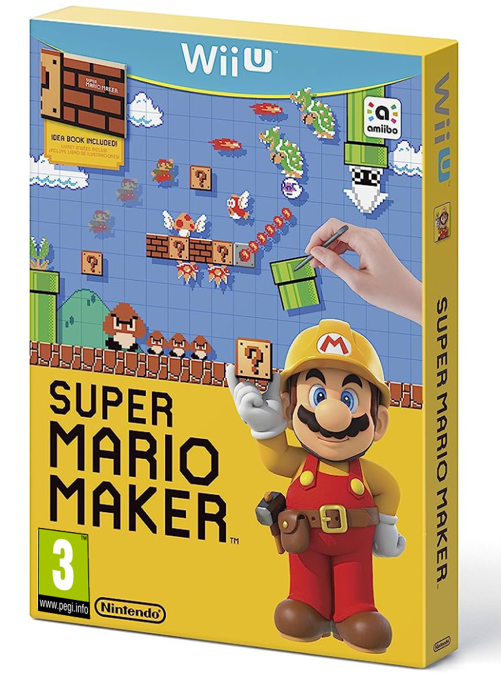 Super Mario Maker + Artbook Нинтендо Wii-U