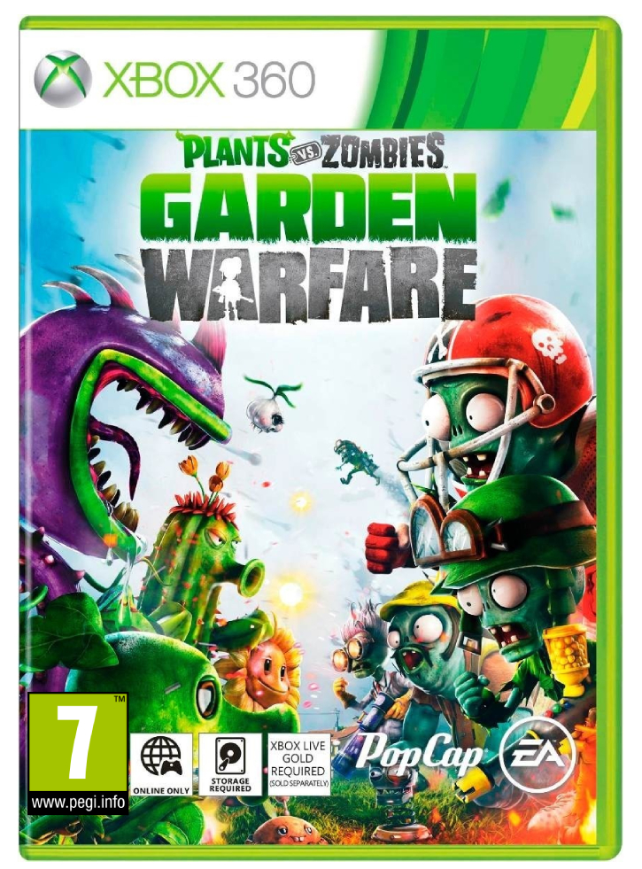 Plants vs Zombies Garden Warfare XBOX 360