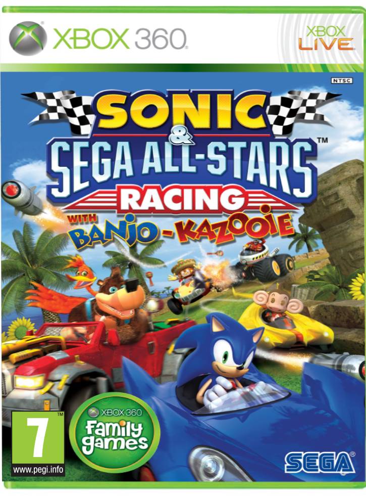 Joc Sonic & Sega All-stars Racing W. Banjo & Kazooie (classics) Pentru Xbox 360 XBOX 360