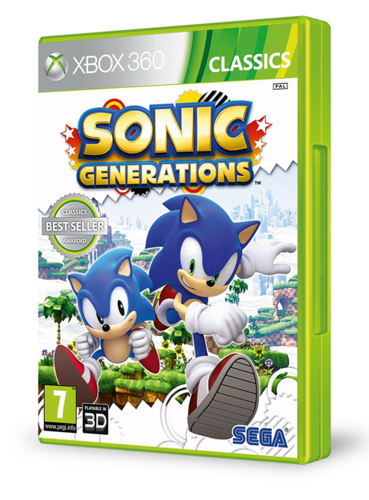 Sonic Generations XBOX 360