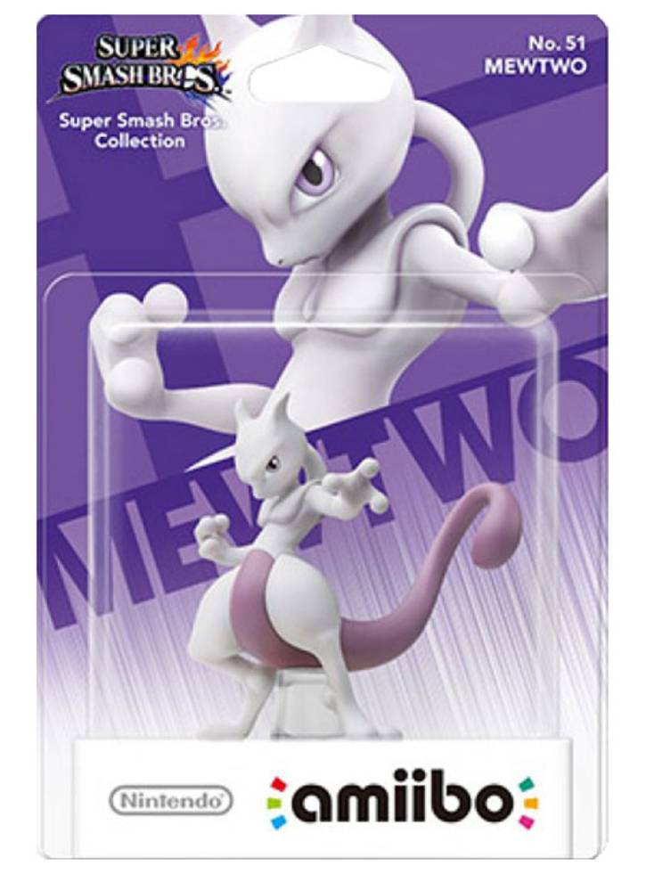 Amiibo Super Smash Bros Collection Mewtwo