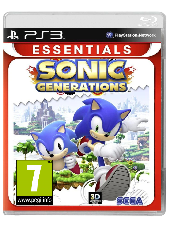 Sonic Generations Essentials Плейстейшън 3