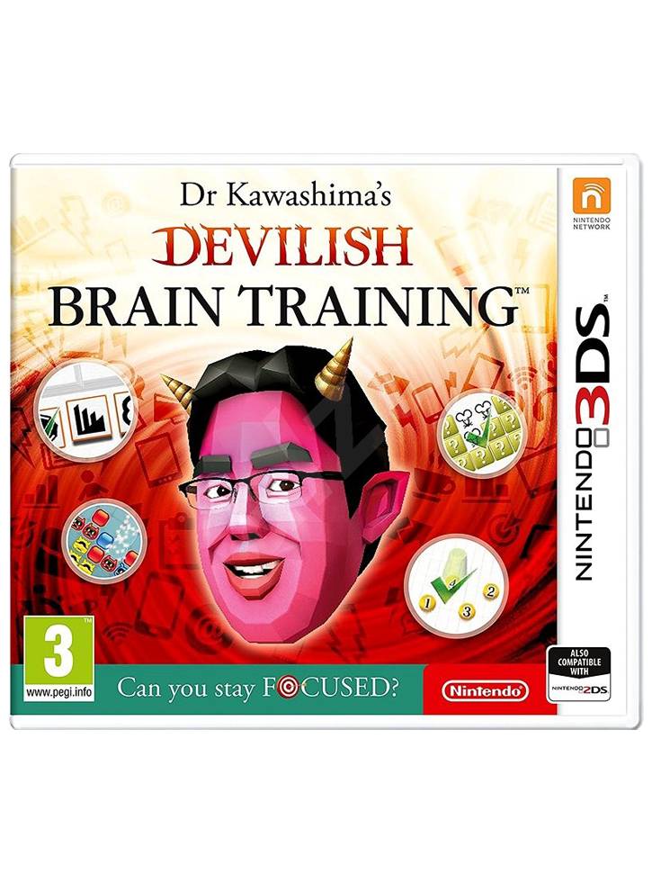 DR KAWASHIMAS DEVILISH BRAIN TRAINING Нинтендо 3DS