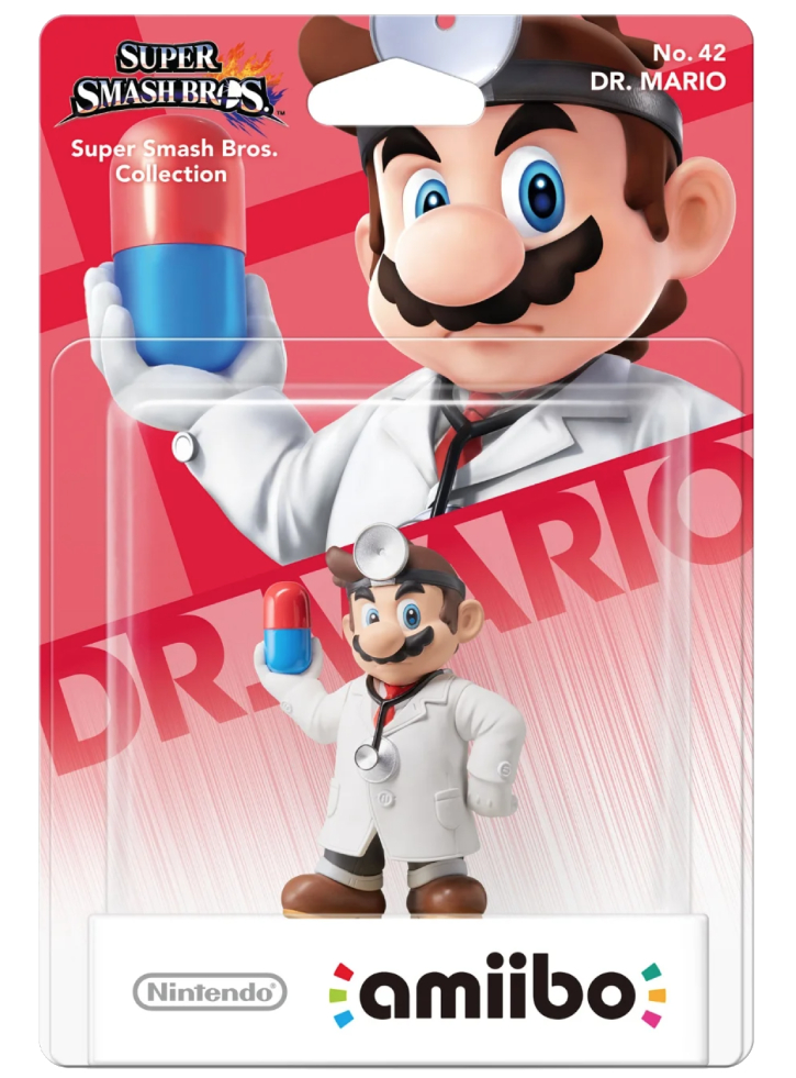 Dr. Mario Super Smash Bros. Marca Amiibo