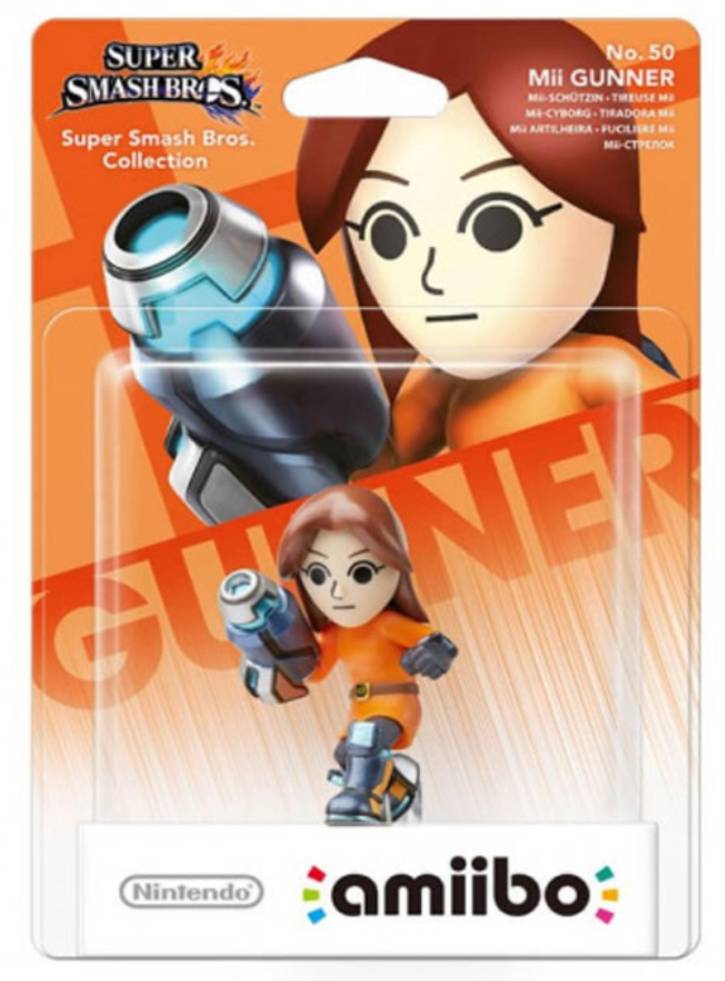 Super Smash Bros. Mii Gunner Marca Amiibo