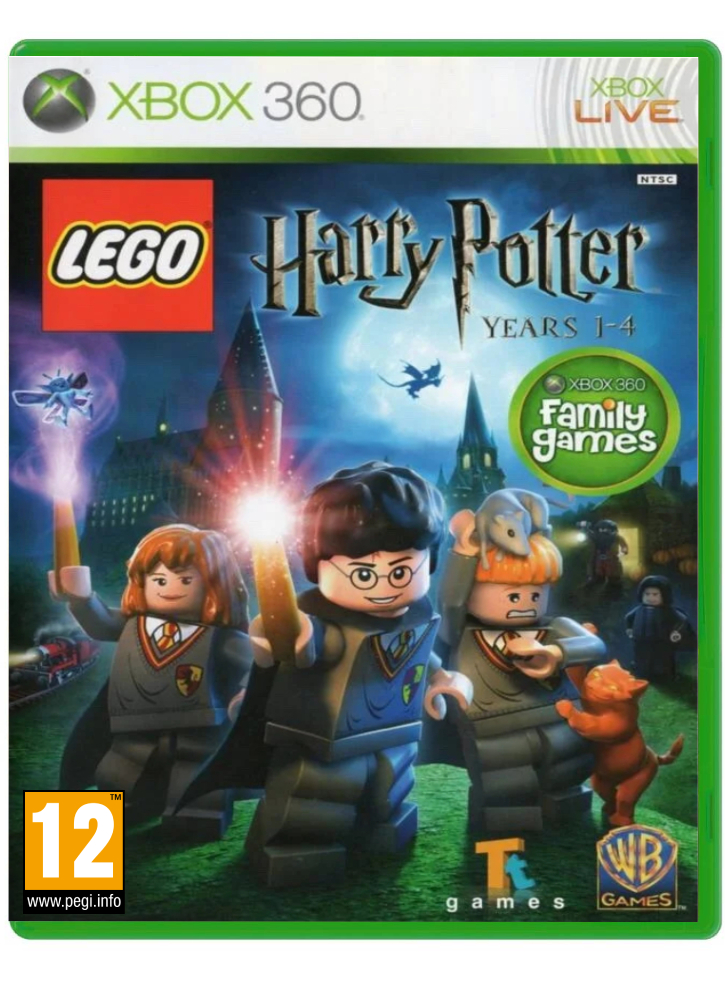 LEGO HARRY POTTER YEARS 1 4 XBOX 360