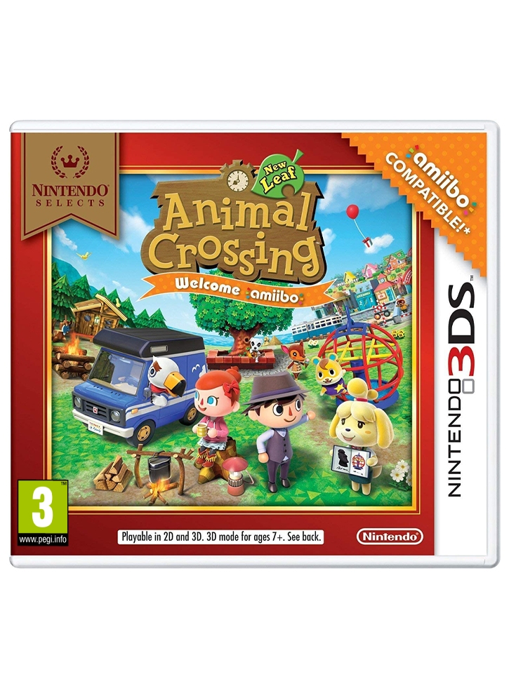 ANIMAL CROSSING NEW LEAF WELCOME AMIIBO Нинтендо 3DS