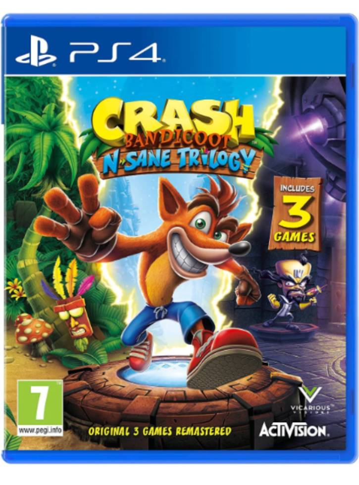 Crash Bandicoot N. Sane Trilogy Плейстейшън 4