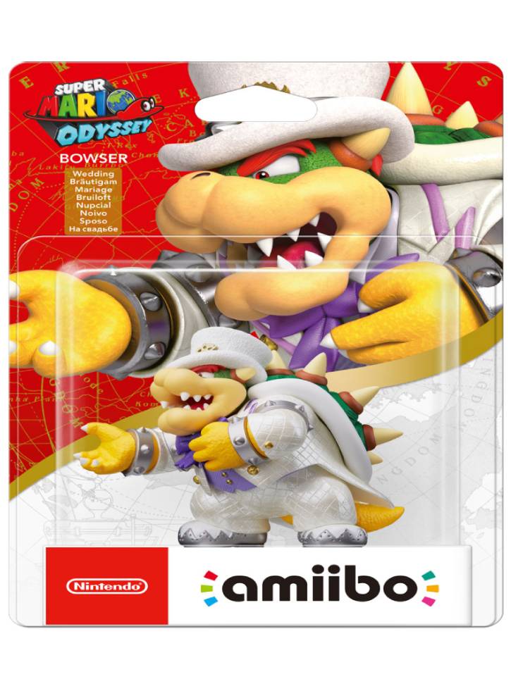 Bowser Wedding Outfit Super Mario Odyssey Collection Marca Amiibo