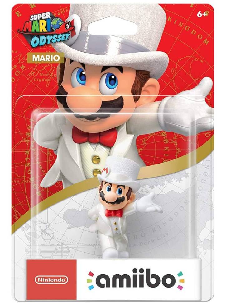 Mario Wedding Outfit Super Mario Odyssey Collection Marca Amiibo