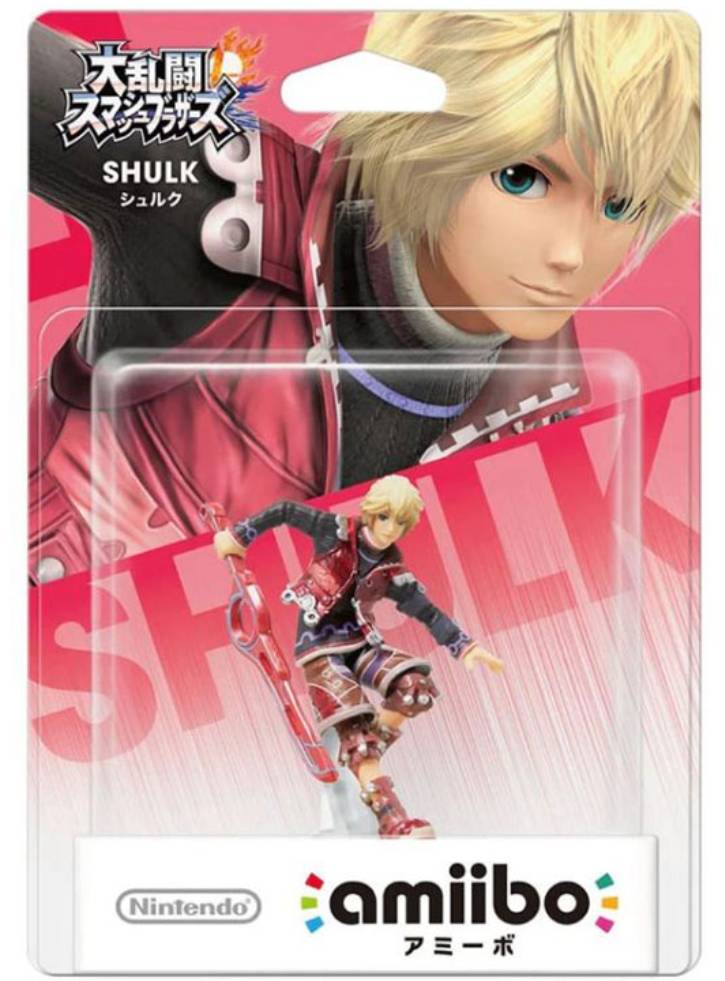 Super Smash Bros Shulk Marca Amiibo