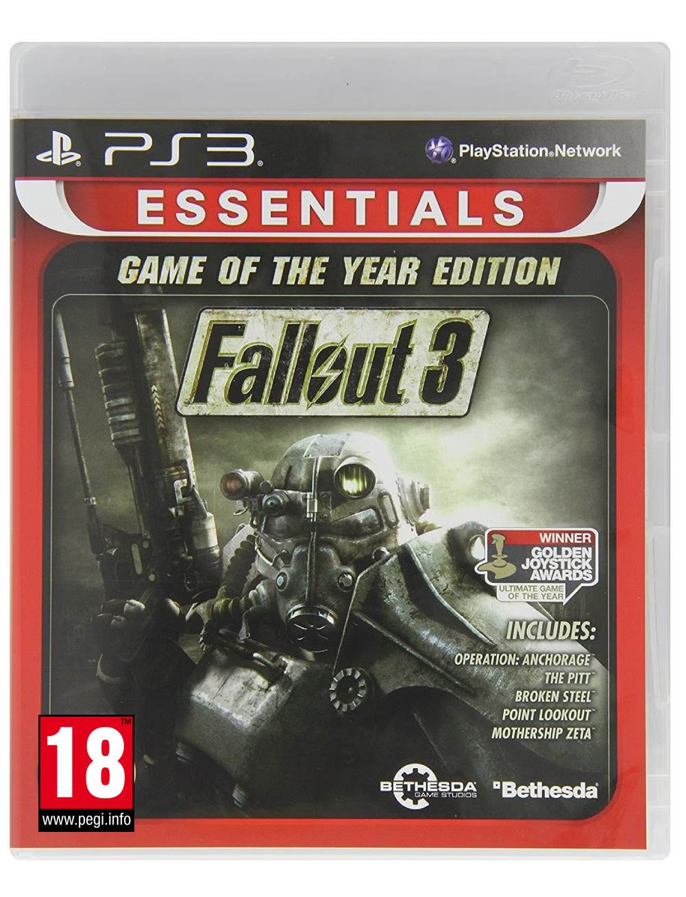 FALLOUT 3 GOTY ESSENTIALS Плейстейшън 3