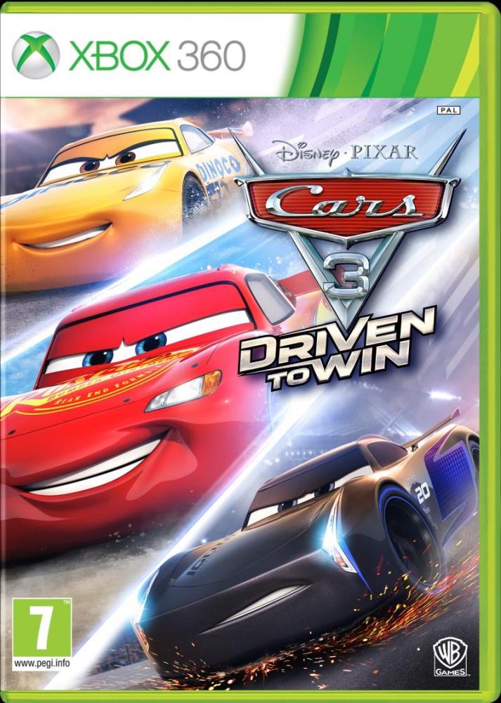 CARS 3 DRIVEN TO WIN XBOX 360