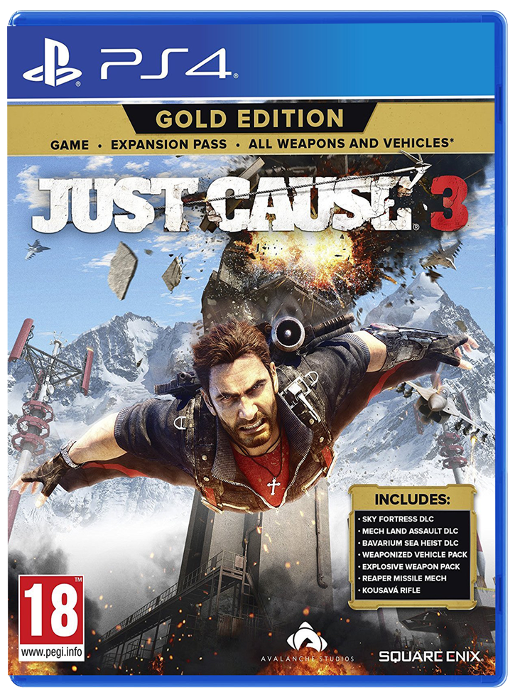 JUST CAUSE 3 GOLD EDITION Плейстейшън 4