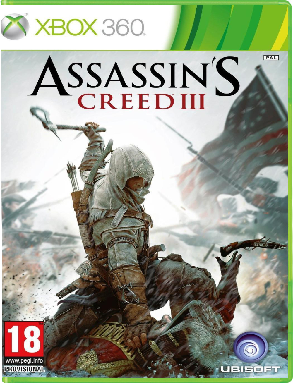 ASSASSINS CREED 3 COMPATIBLE XBOX 360