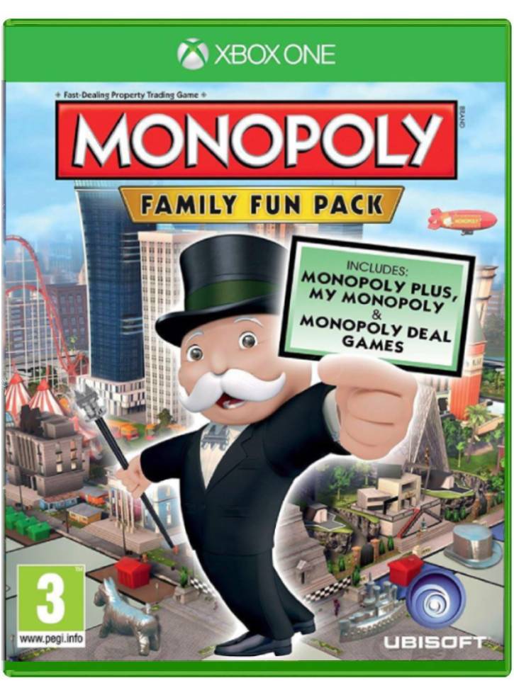 MONOPOLY FAMILY FUN PACK XBOX ONE