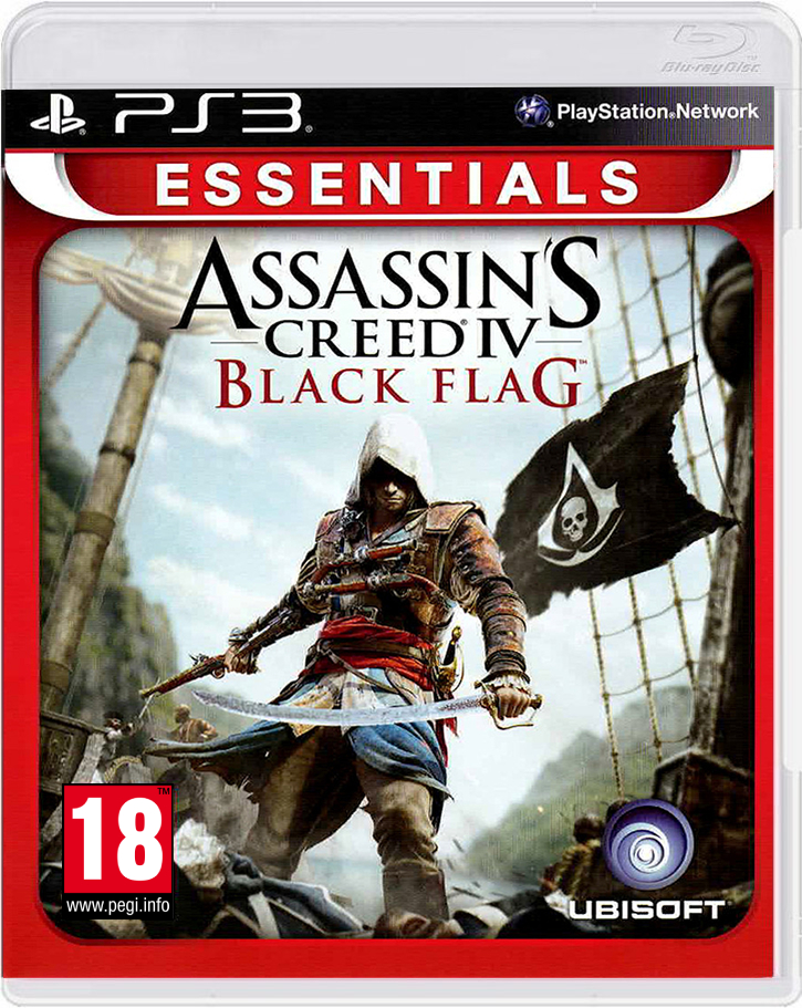 ASSASSINS CREED 4 BLACK FLAG ESSENTIALS Плейстейшън 3