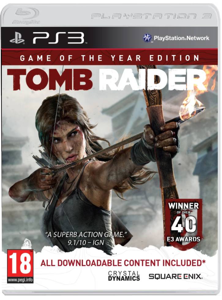 TOMB RAIDER GOTY Плейстейшън 3