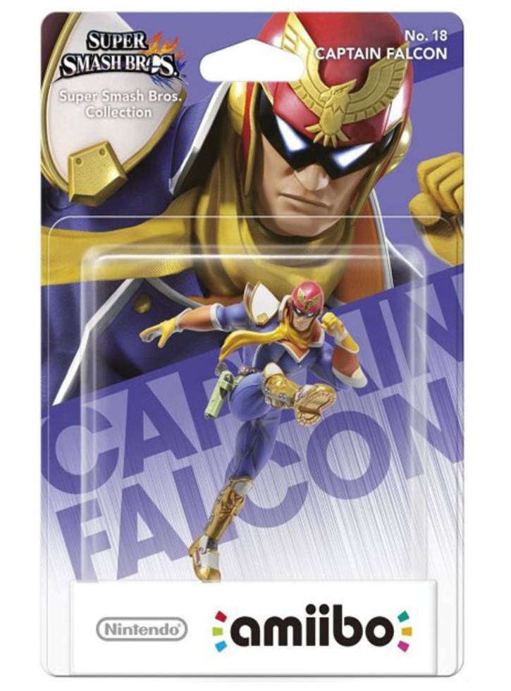 AMIIBO CAPTAIN FALCON NO. 18 (SUPER SMASH)