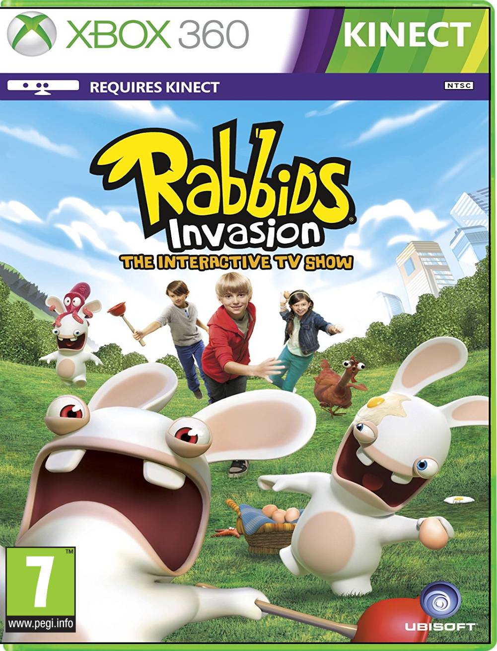 RABBIDS INVASION KINECT COMPATIBLE XBOX 360