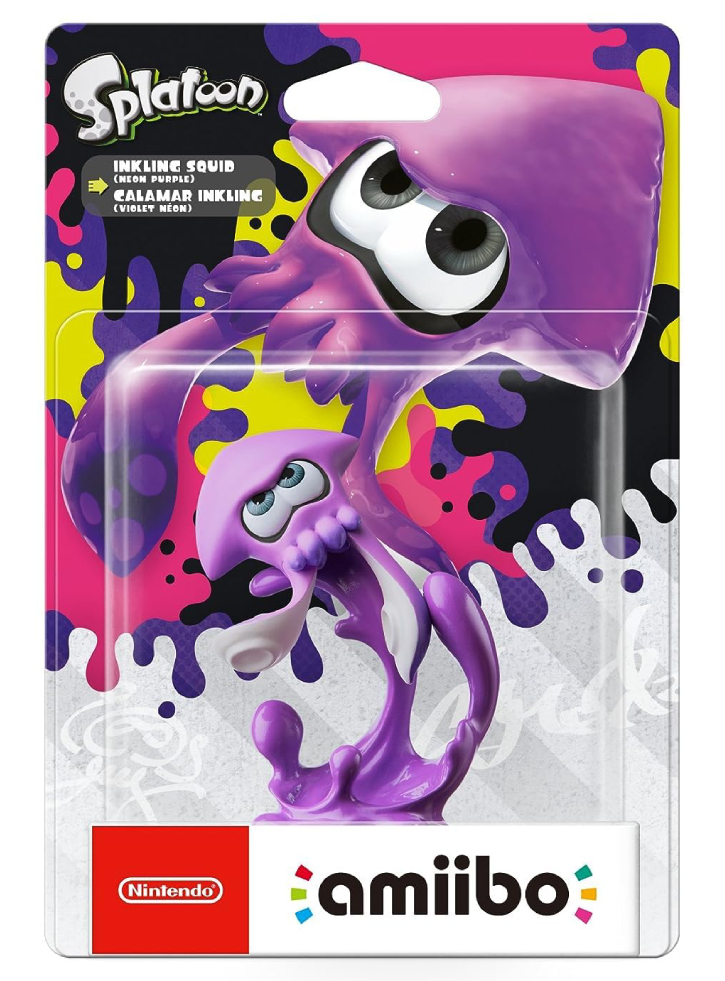 AMIIBO PURPLE SQUID (SPLATOON)