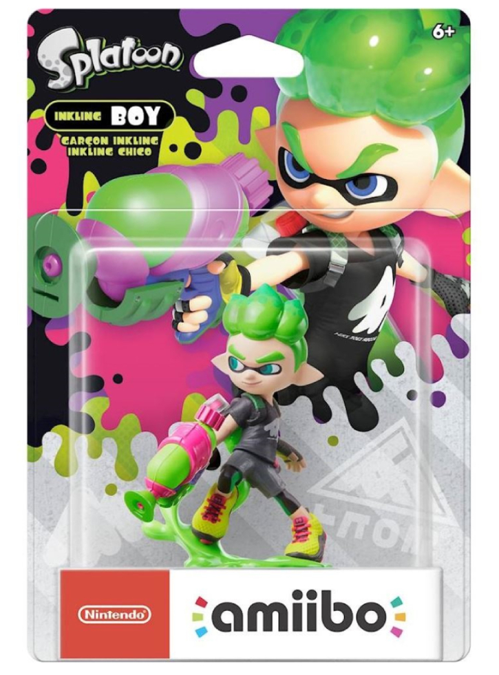 AMIIBO GREEN BOY (SPLATOON)