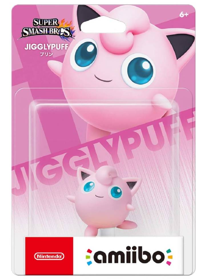 AMIIBO JIGGLYPUFF NO. 37 (SUPER SMASH)