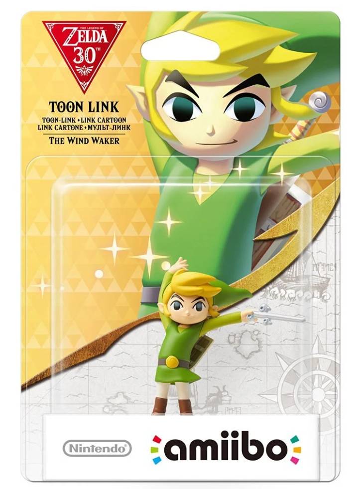 AMIIBO TOON LINK WIND WALKER