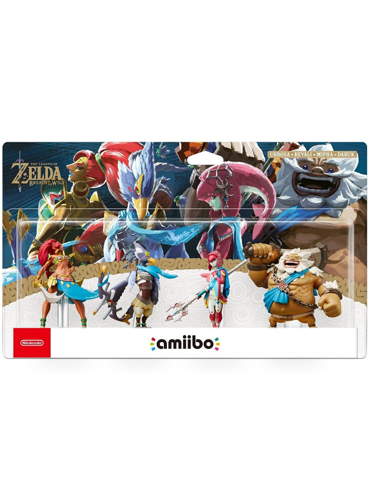 AMIIBO ZELDA CHAMPIONS SET OF 4 (THE LEGEND OF ZELDA)