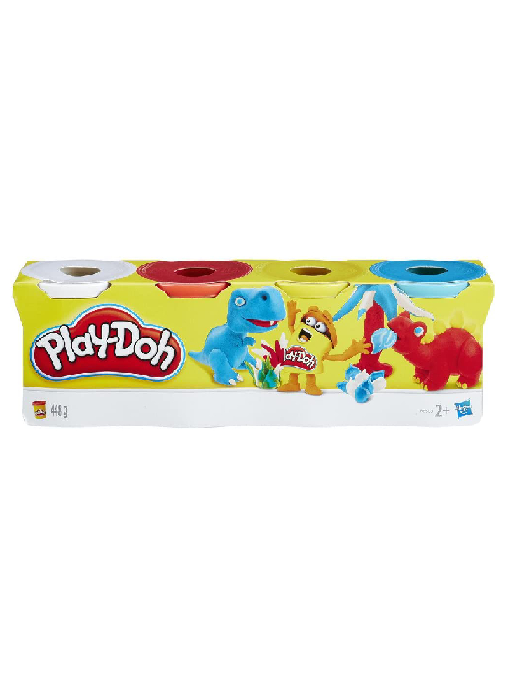 Play-Doh Classic Color Tubs (Pack of 4) (B6510)