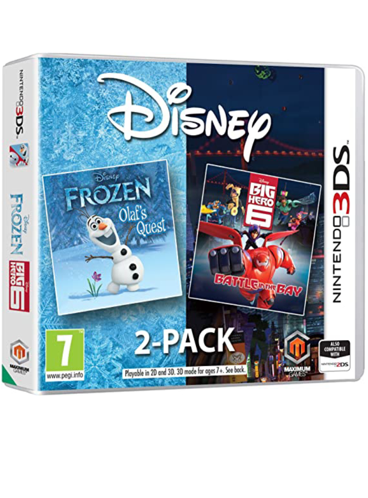 Disney\'s Frozen Big Hero 6 Double Pack ND Нинтендо DS