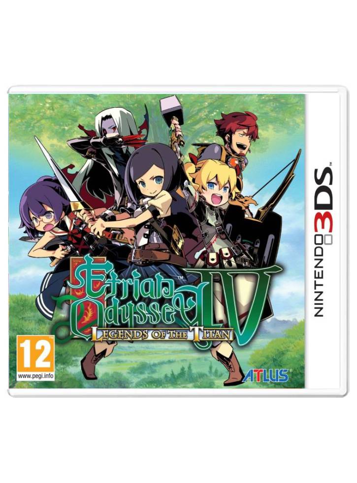 Etrian Odyssey IV Legends of the Titan Нинтендо 3DS