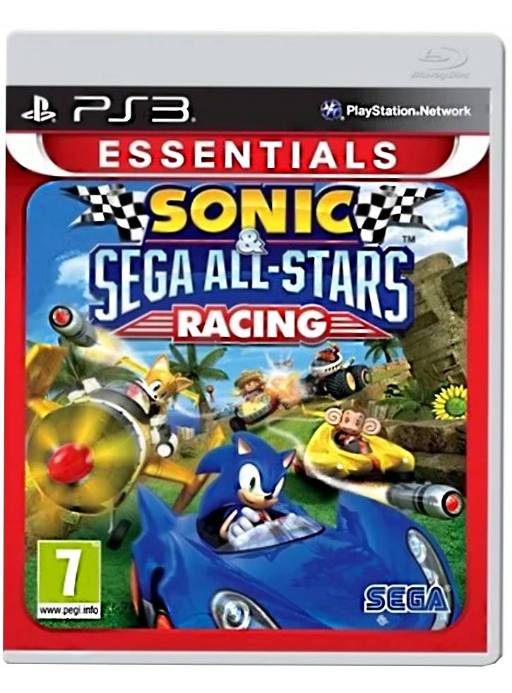 Sonic SEGA All Stars Racing Essentials Плейстейшън 3