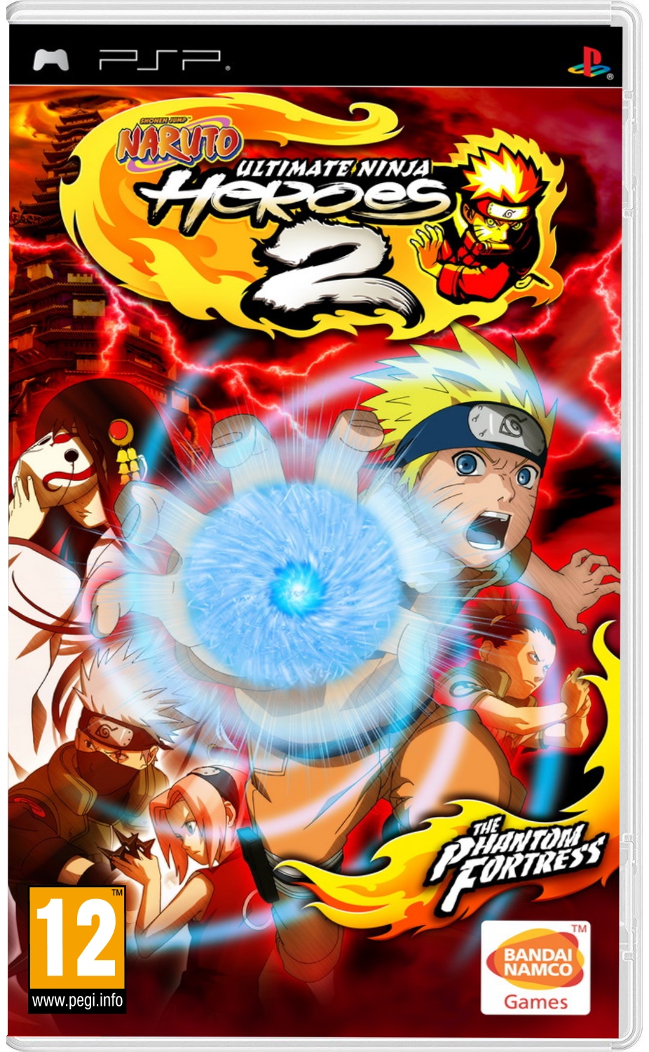 Naruto Ultimate Ninja Heroes 2 The Phantom Fortress PSP