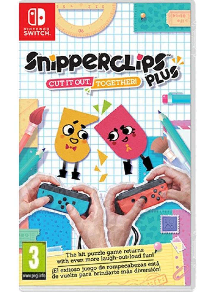 Snipper Clips Plus Cut it out Together! Нинтендо Суич