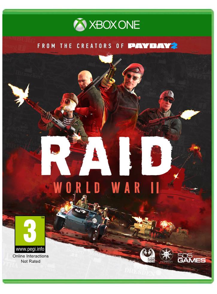 RAID World War II 2 XBOX ONE