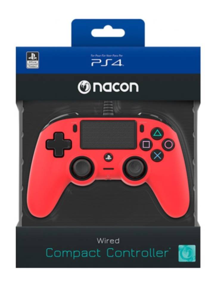 Controller Nacon Wired Compact Red