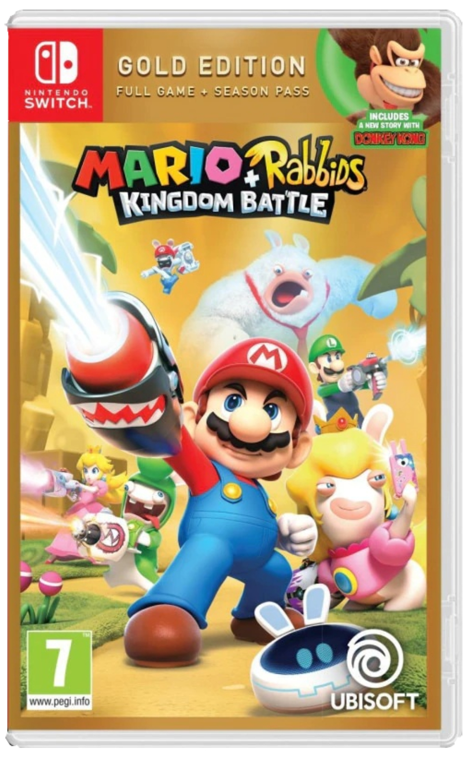 MARIO + RABBIDS KINGDOM BATTLE GOLD EDITION Нинтендо Суич