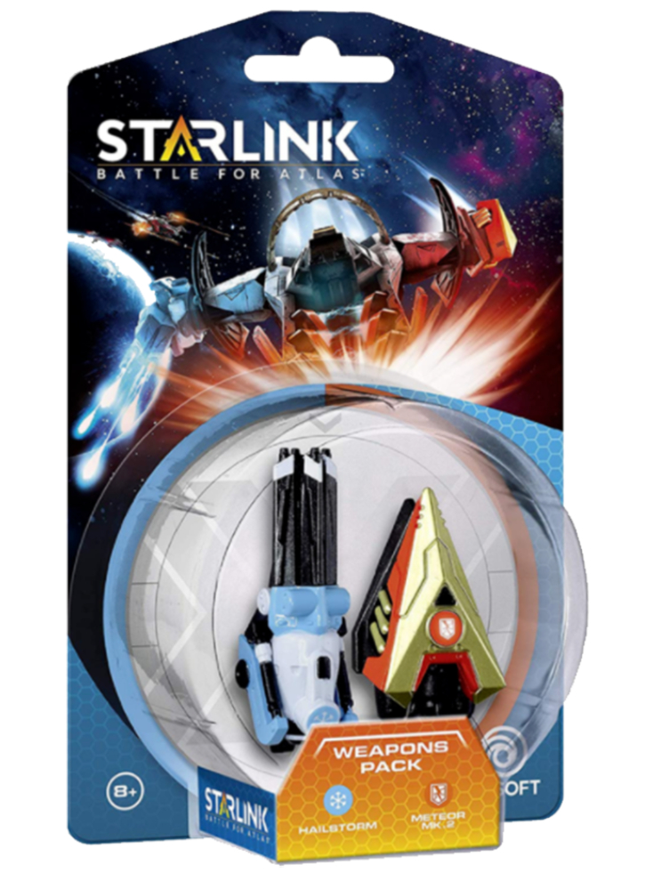 STARLINK BATTLE FOR ATLAS WEAPON PACK HAIL STORM & METEOR