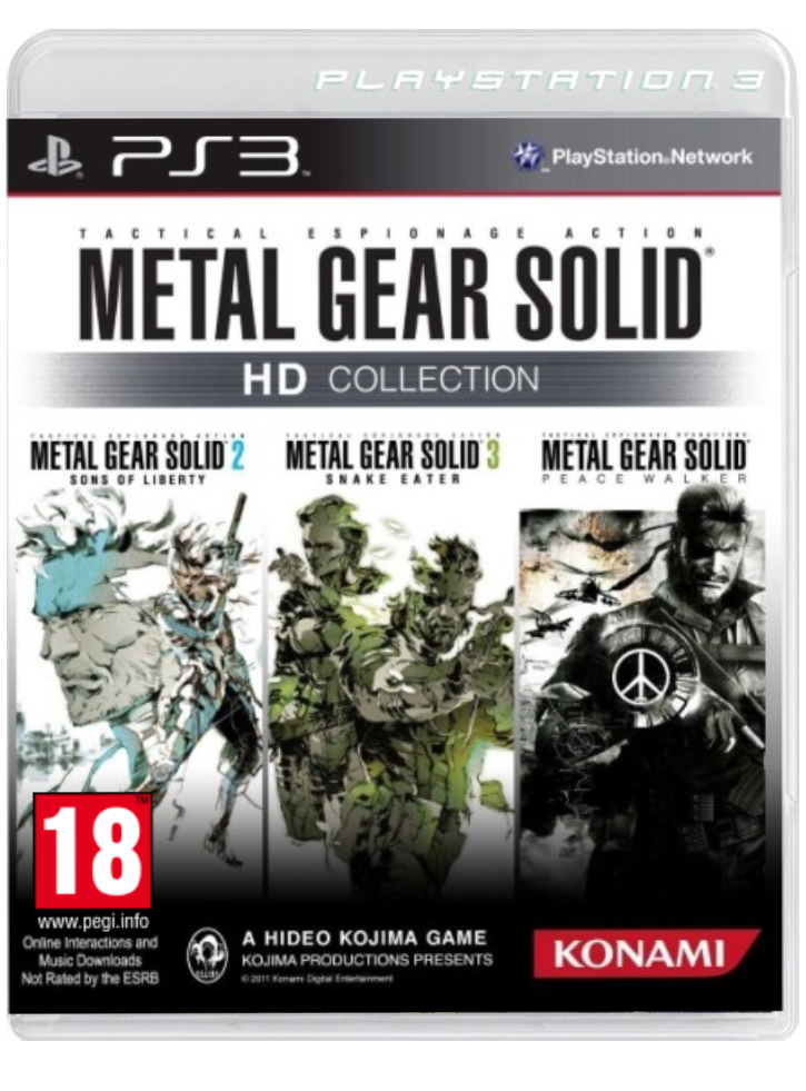 Metal Gear Solid HD Collection Плейстейшън 3