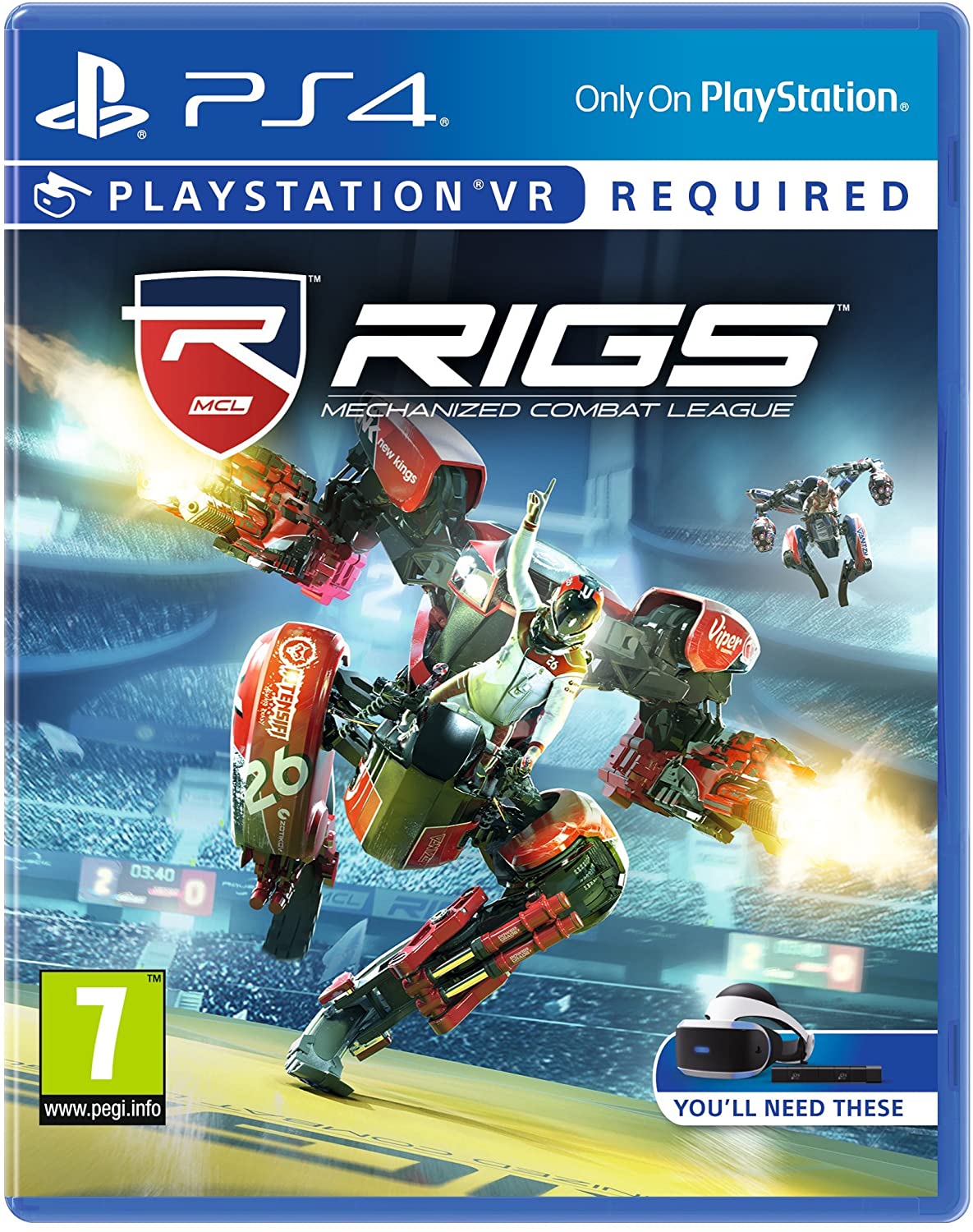 RIGS Mechanized Combat League Плейстейшън 4