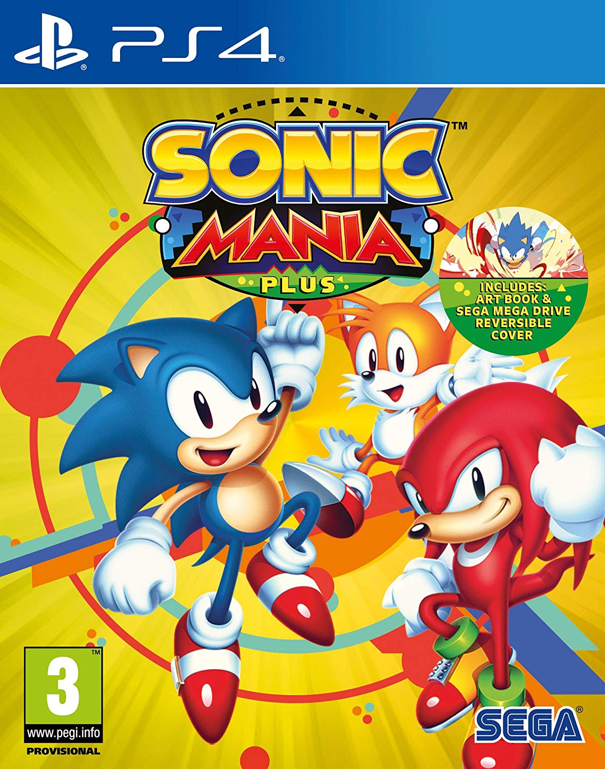 Sonic Mania Plus Плейстейшън 4