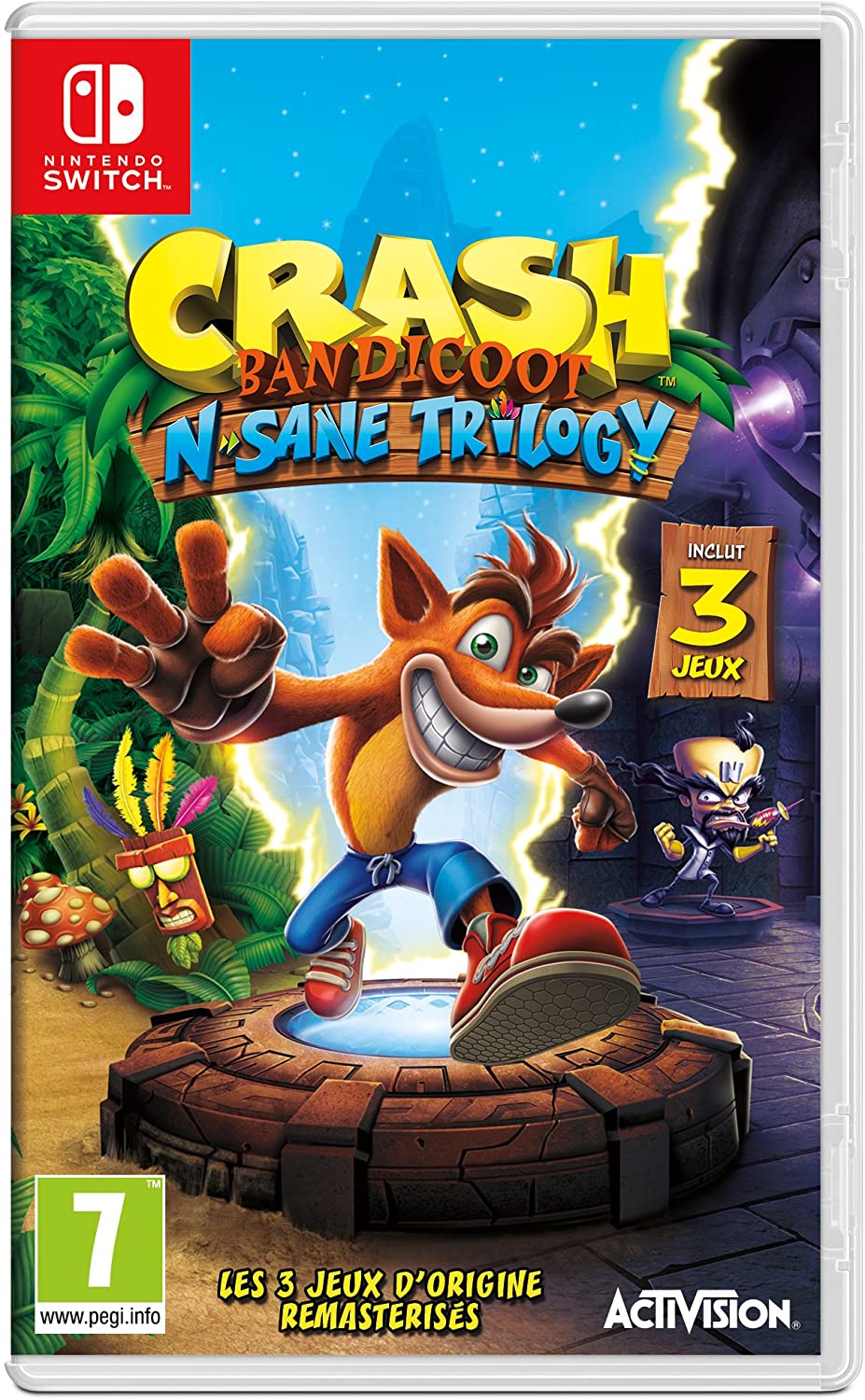 Crash Bandicoot N. Sane Trilogy Нинтендо Суич