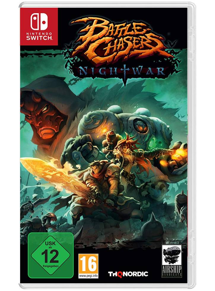 BATTLE CHASERS NIGHTWAR Нинтендо Суич