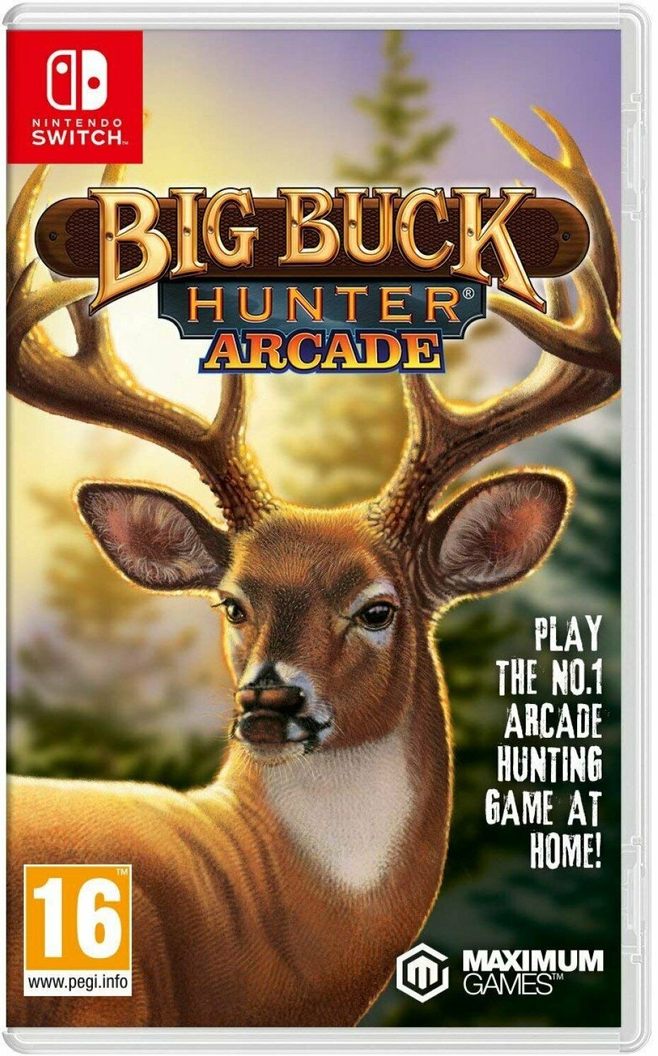 Big Buck Hunter Arcade Нинтендо Суич