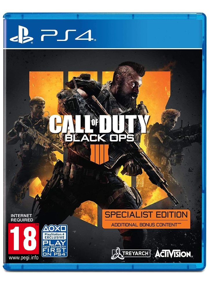 Call of Duty Black Ops 4 Specialist Плейстейшън 4