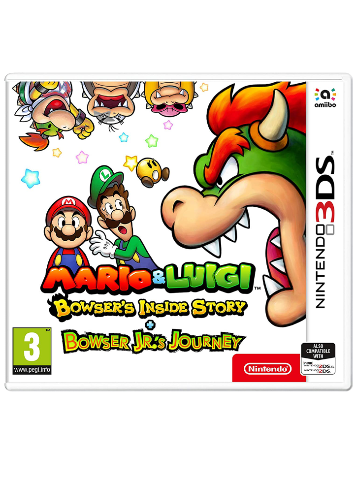 Mario Luigi Bowsers Inside Story + Bowser Jr.s Journey Нинтендо 3DS